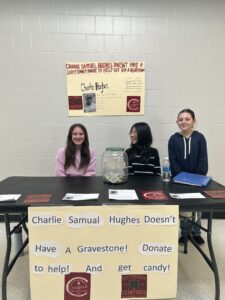 Students from Ryan Gloyer Middle School raise money for Charlie Hughes' grave marker